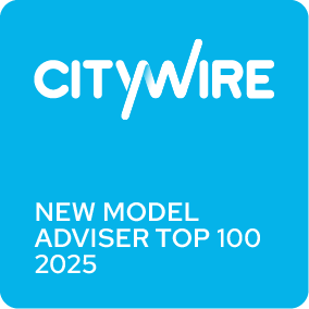 Citywire 2025 new model adviser top 100 logo